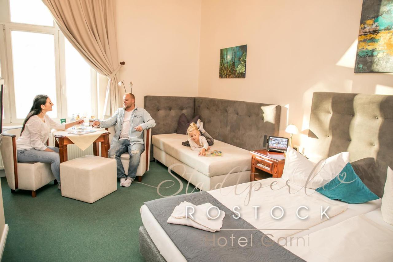 ホテル シュタットペルレ ロストック エクステリア 写真